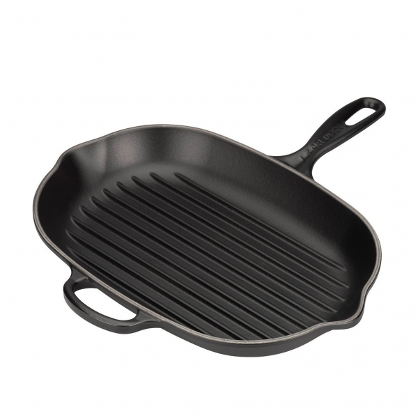 Grillpfanne Signature oval 32cm, Schwarz